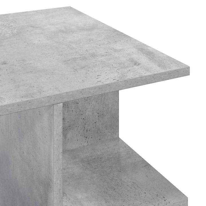 Sofabord Betongrå 87 x 50 x 45 cm Konstrueret træ