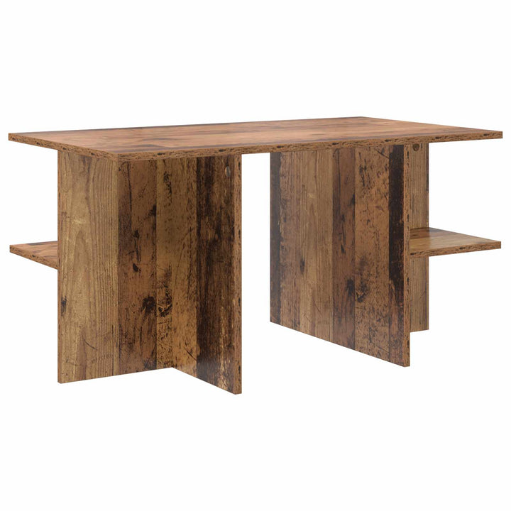 Sofabord Gammelt træ 87 x 50 x 45 cm Konstrueret træ