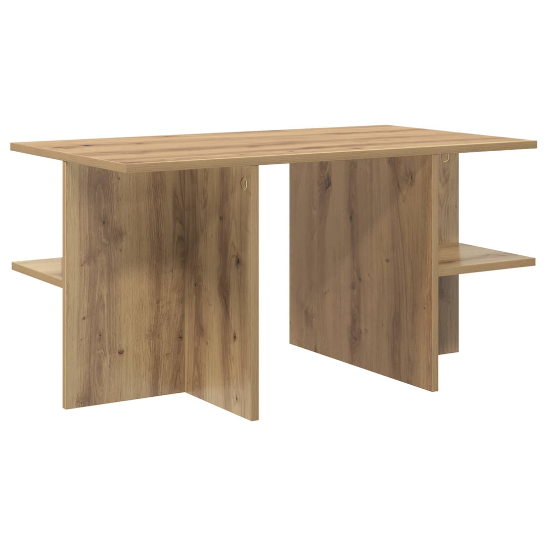 Sofabord Artisan-eg 87 x 50 x 45 cm Konstrueret træ