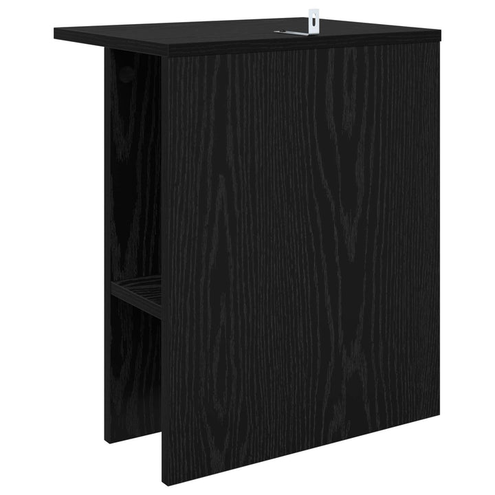 Sofabord 2 stk. Sort eg 40 x 30 x 49 cm Konstrueret træ
