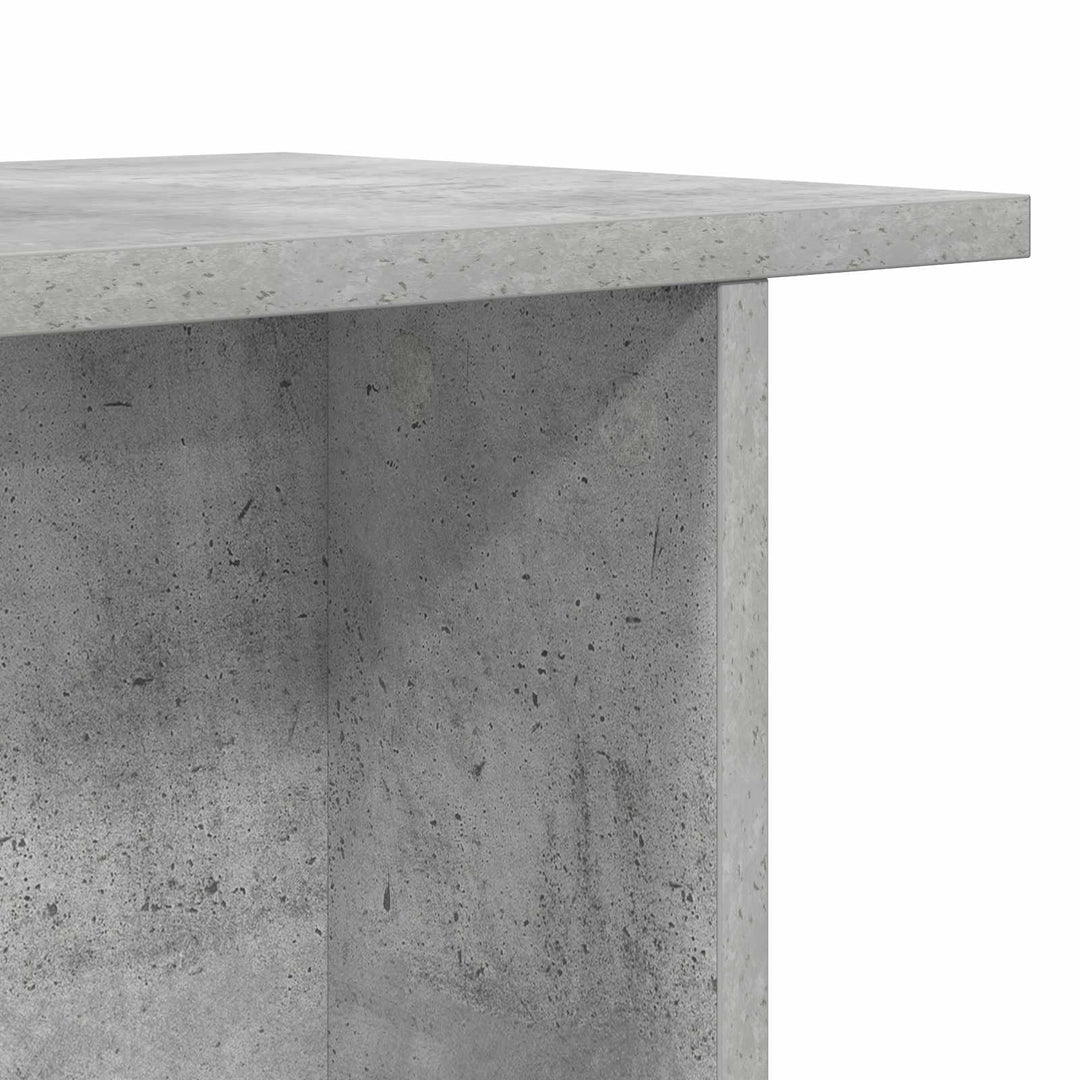 Sofabord Betongrå 40 x 30 x 49 cm Konstrueret træ