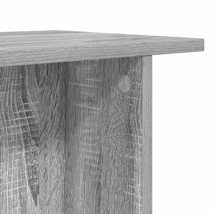 Sofabord 2 stk. Grå sonoma-eg 40 x 30 x 49 cm Konstrueret træ