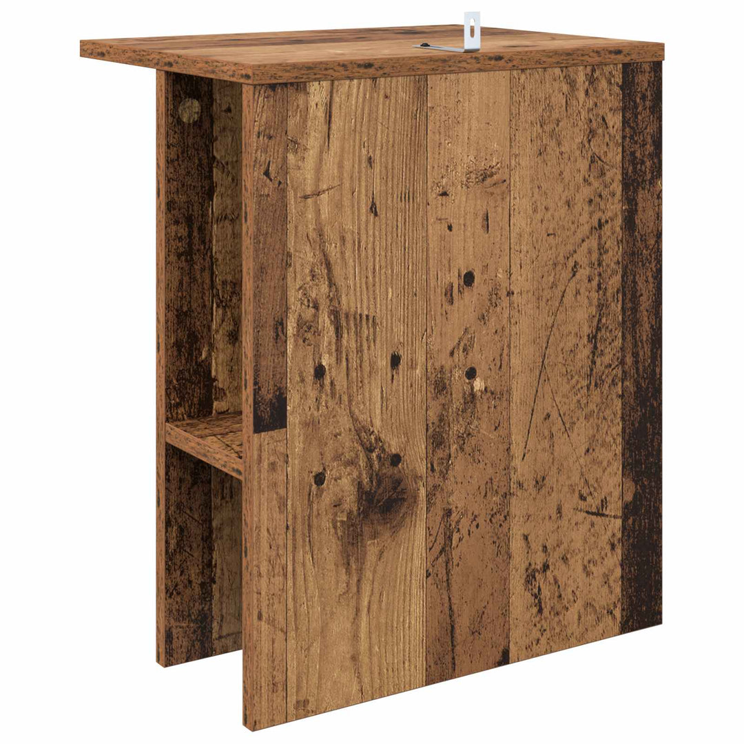 Sofabord 2 pcs Gammelt træ 40 x 30 x 49 cm Konstrueret træ