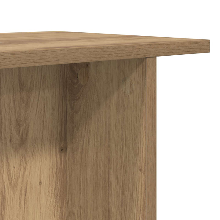 Sofabord 2 pcs Artisan-eg 40 x 30 x 49 cm Konstrueret træ