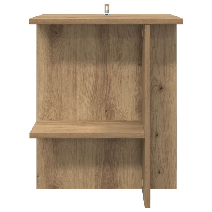 Sofabord 2 pcs Artisan-eg 40 x 30 x 49 cm Konstrueret træ