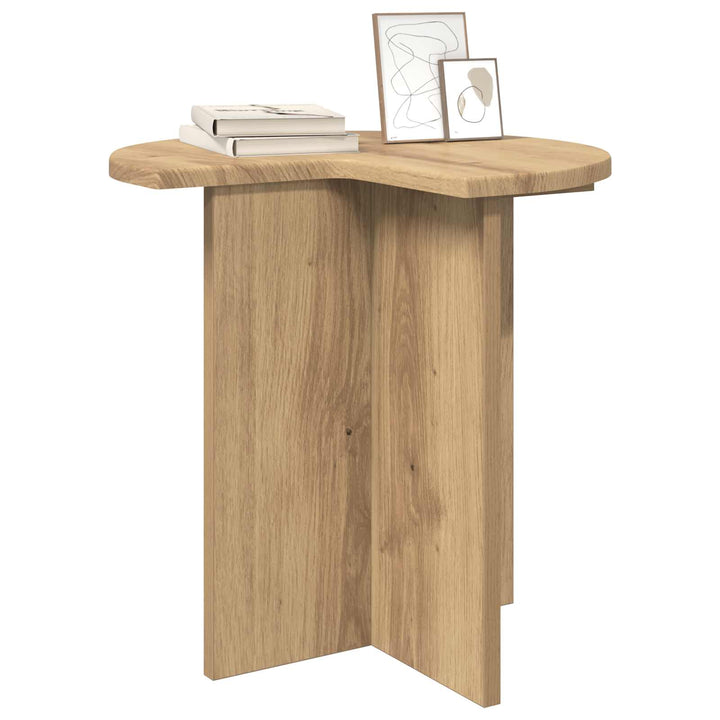 Sidebord 2 pcs Artisan-eg Ø 39 x 38 cm Konstrueret træ