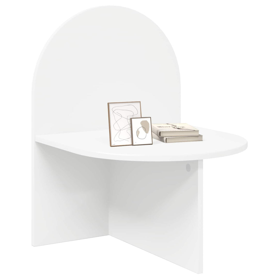 Sengebord Hvid 48 x 49 x 65 cm Konstrueret træ