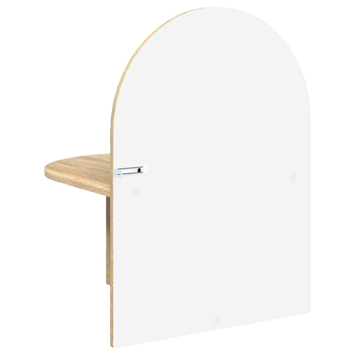 Sengebord 2 pcs Sonoma-eg 48 x 49 x 65 cm Konstrueret træ