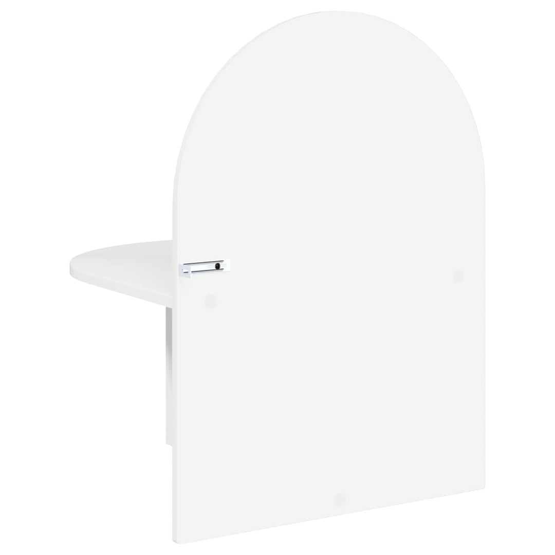 Sengebord 2 pcs Hvid højglans 48 x 49 x 65 cm Konstrueret træ