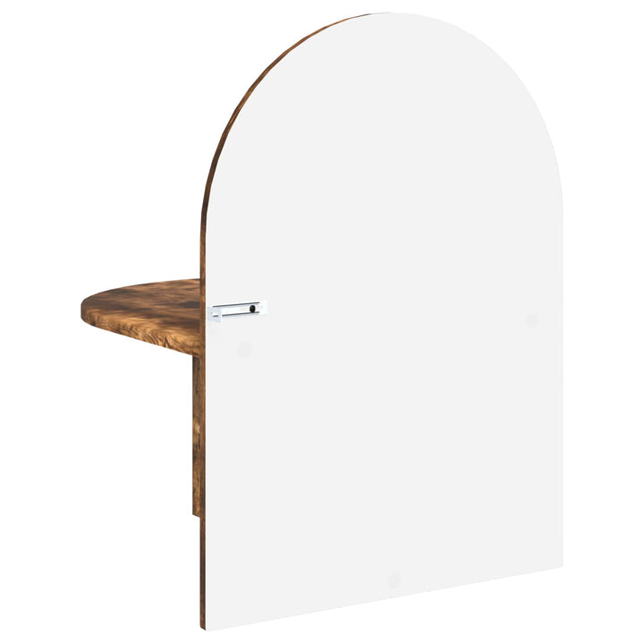 Sengebord Røget Eg 48 x 49 x 65 cm Konstrueret træ