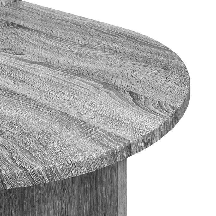Sengebord 2 pcs Grå sonoma-eg 48 x 49 x 65 cm Konstrueret træ