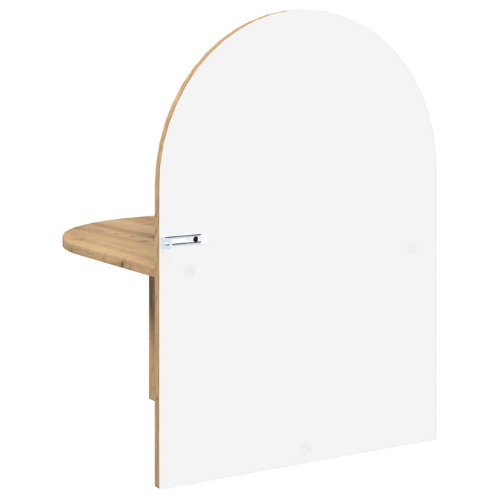 Sengebord 2 pcs Artisan-eg 48 x 49 x 65 cm Konstrueret træ