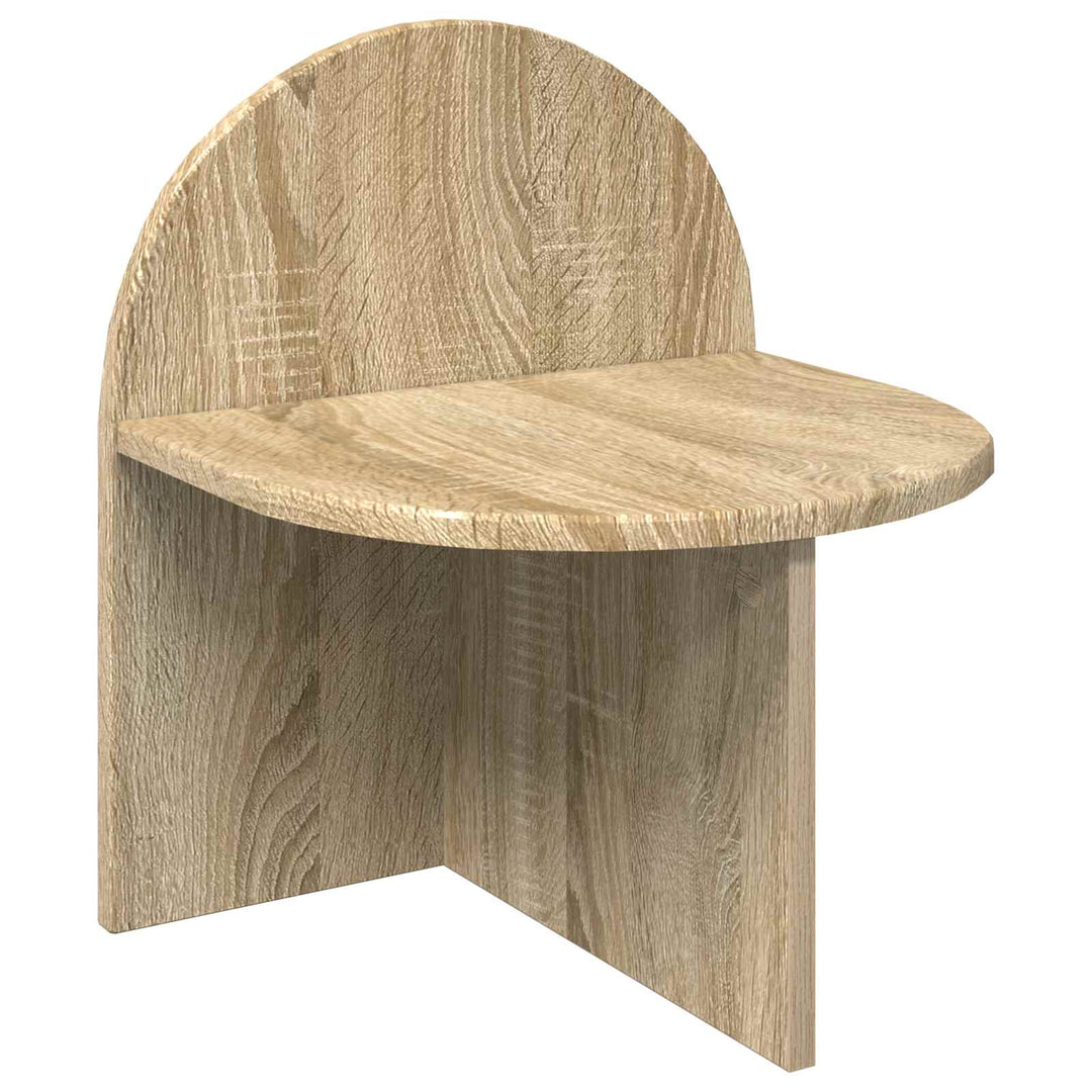 Sengebord 2 pcs Sonoma-eg 40 x 35,5 x 45,5 cm Konstrueret træ