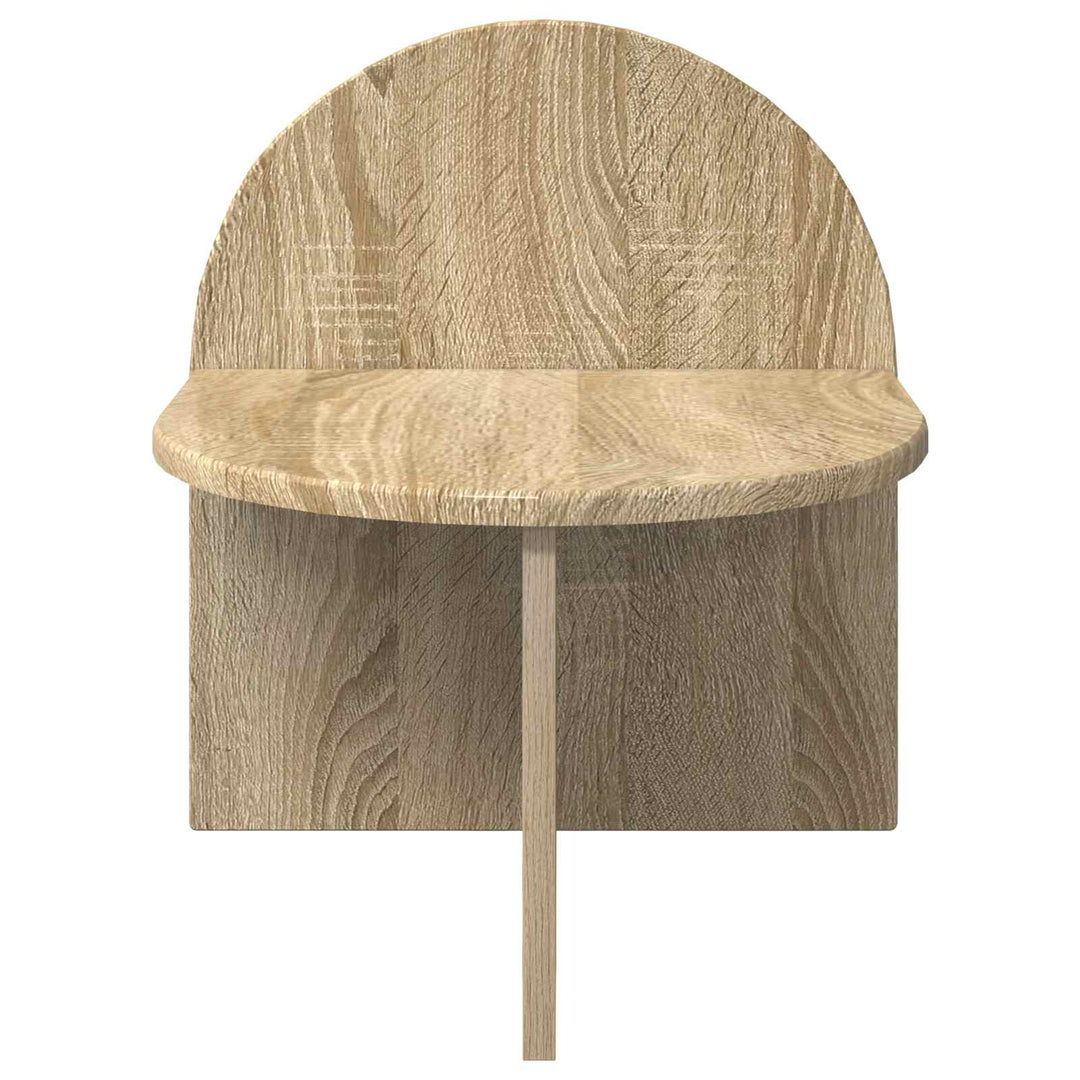 Sengebord 2 pcs Sonoma-eg 40 x 35,5 x 45,5 cm Konstrueret træ