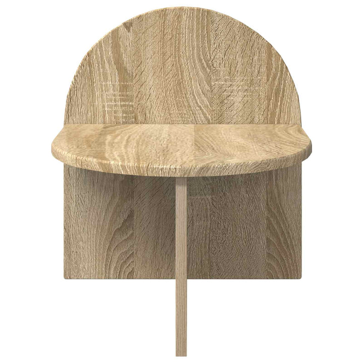 Sengebord 2 pcs Sonoma-eg 40 x 35,5 x 45,5 cm Konstrueret træ