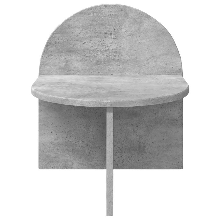Sengebord 2 pcs Betongrå 40 x 35,5 x 45,5 cm Konstrueret træ