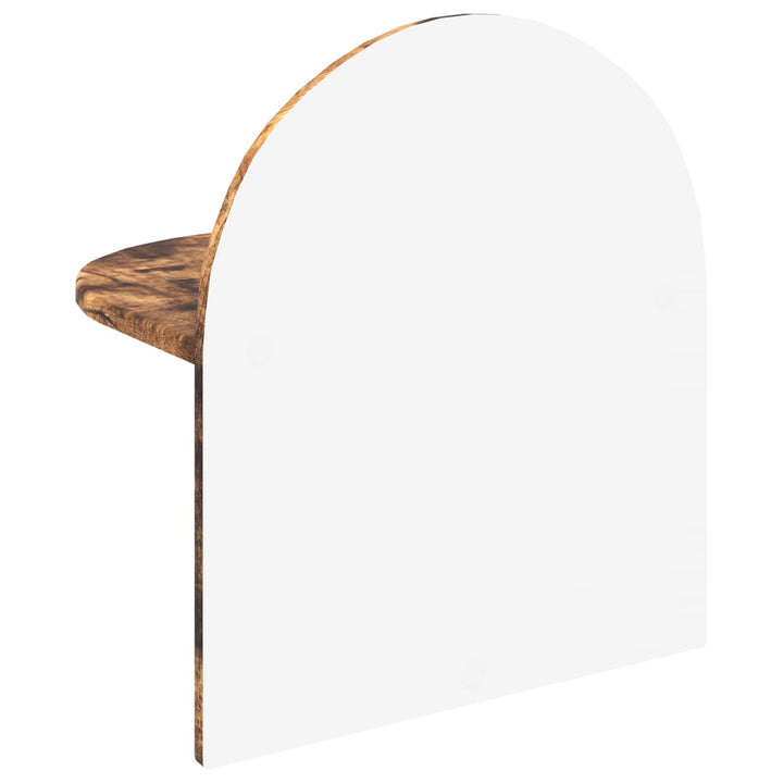 Sengebord Røget Eg 40 x 35,5 x 45,5 cm Konstrueret træ