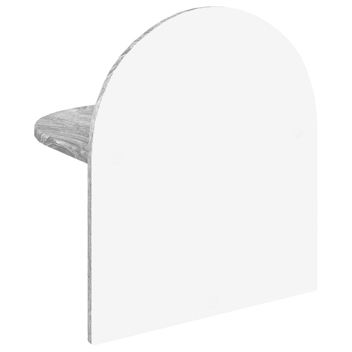 Sengebord 2 pcs Grå sonoma-eg 40 x 35,5 x 45,5 cm