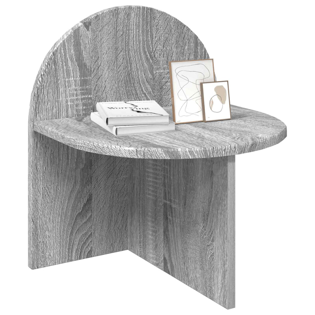 Sengebord 2 pcs Grå sonoma-eg 40 x 35,5 x 45,5 cm