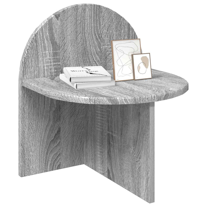 Sengebord 2 pcs Grå sonoma-eg 40 x 35,5 x 45,5 cm