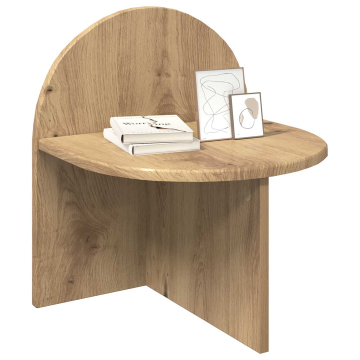 Sengebord 2 pcs Artisan-eg 40 x 35,5 x 45,5 cm Konstrueret træ