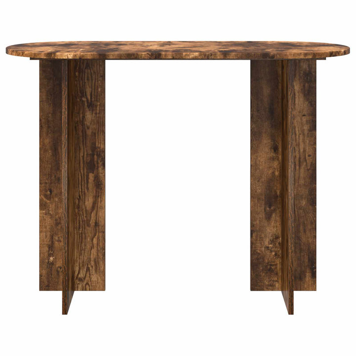 Konsolbord Røget eg 100 x 39,5 x 75 cm Konstrueret træ