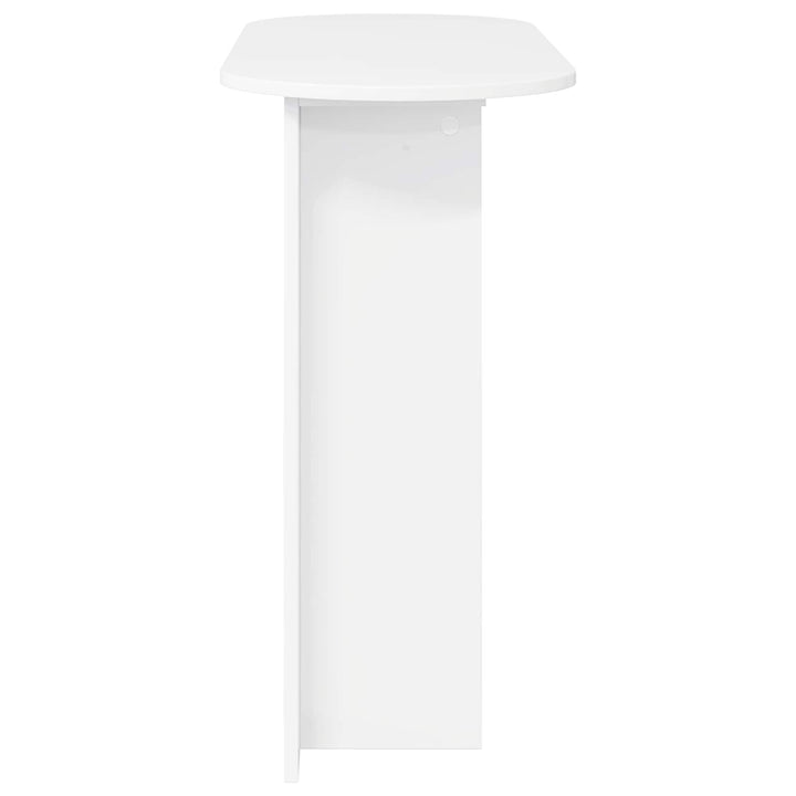 Konsolbord Hvid 100 x 39,5 x 75 cm Konstrueret træ