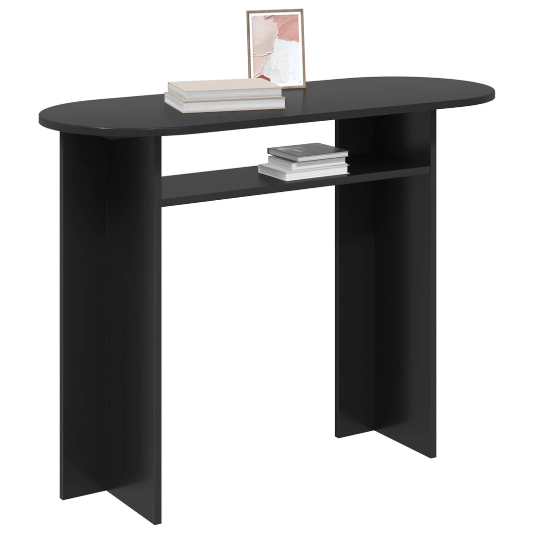 Konsolbord Sort eg 100 x 39,5 x 75 cm Konstrueret træ