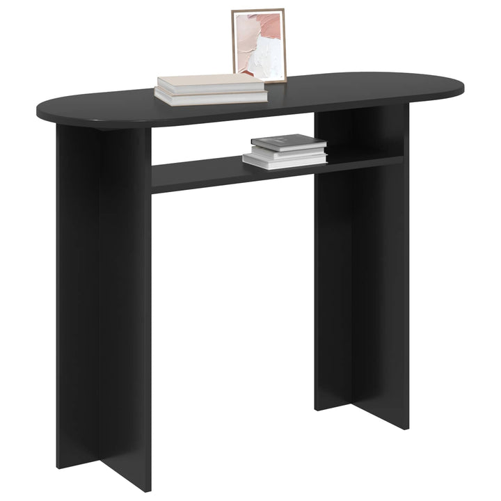 Konsolbord Sort eg 100 x 39,5 x 75 cm Konstrueret træ