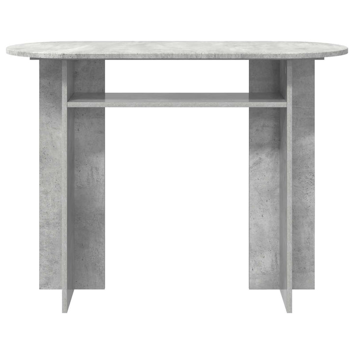 Konsolbord Betongrå 100 x 39,5 x 75 cm Konstrueret træ