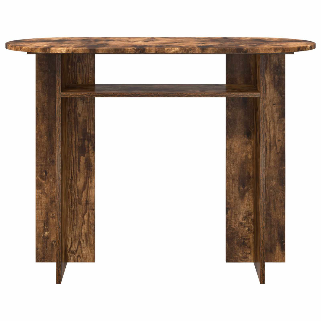 Konsolbord Røget eg 100 x 39,5 x 75 cm Konstrueret træ