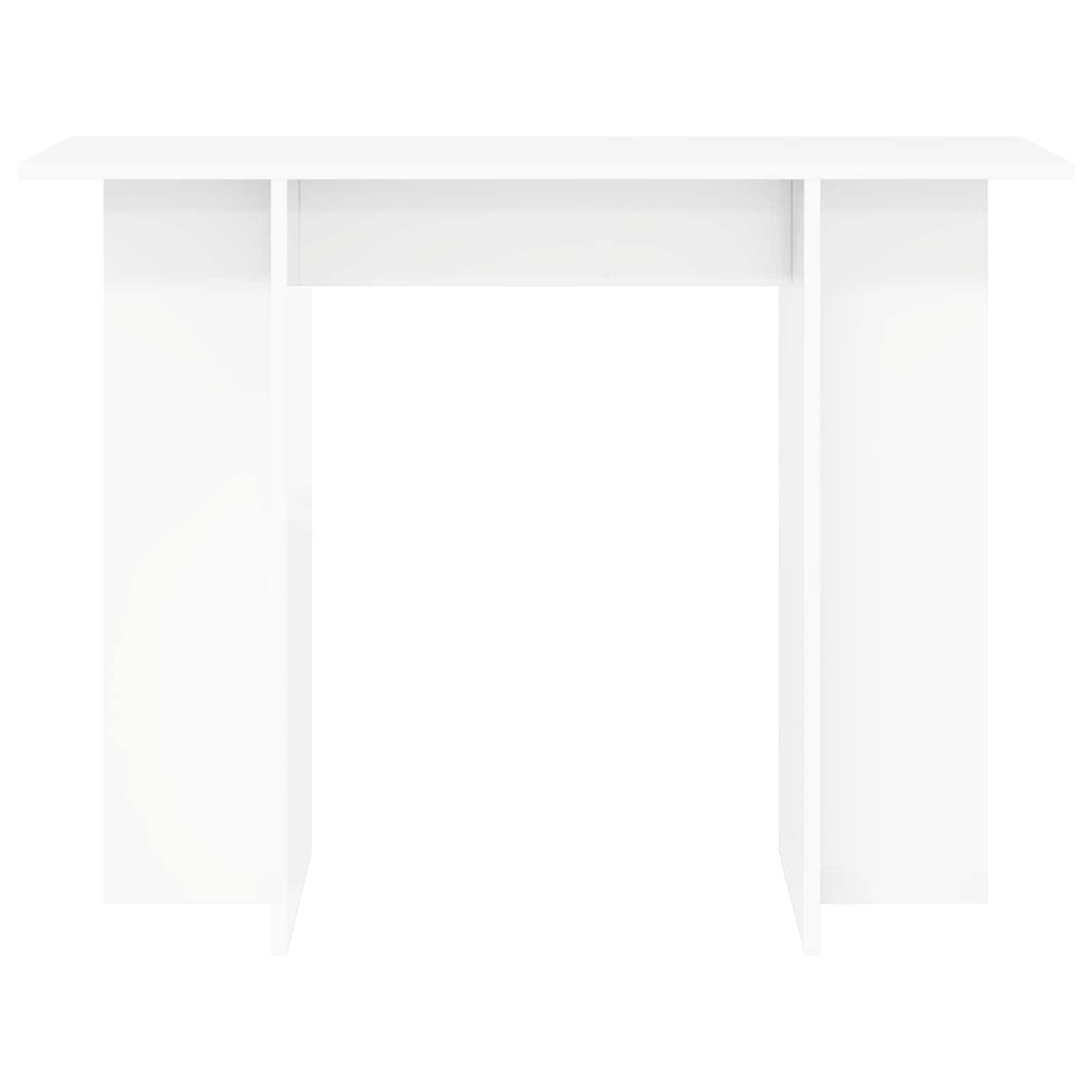 Konsolbord Hvid 100 x 30 x 75 cm Konstrueret træ