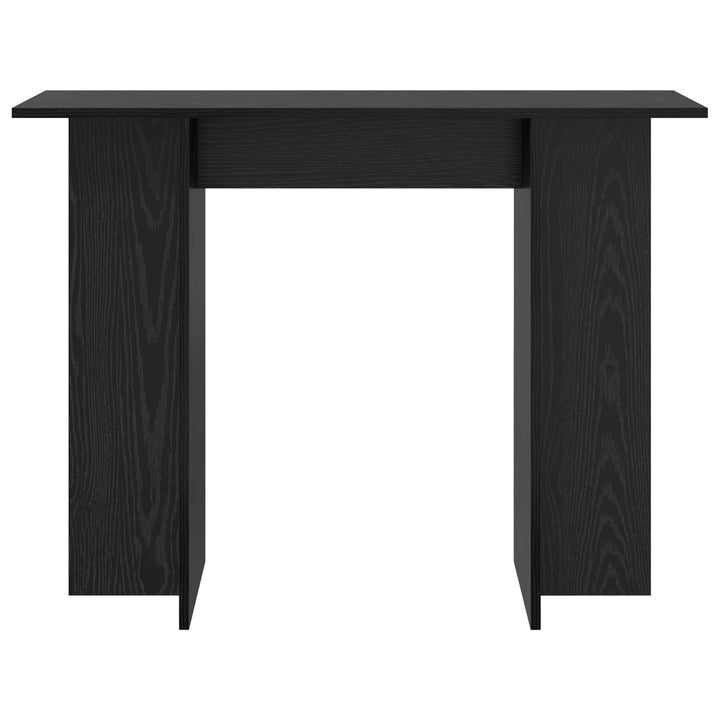 Konsolbord Sort eg 100 x 30 x 75 cm Konstrueret træ
