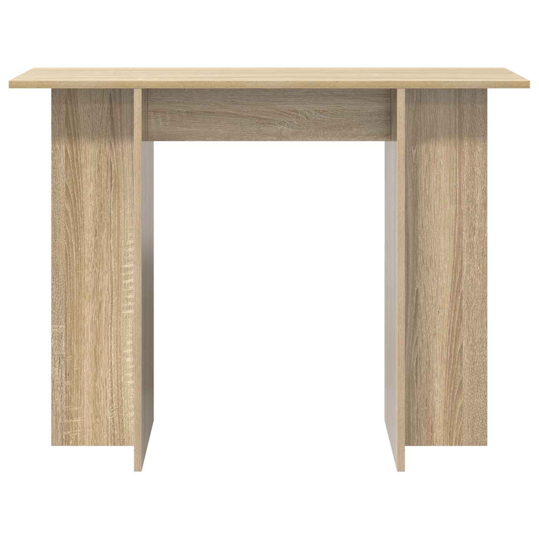 Konsolbord Sonoma-eg 100 x 30 x 75 cm Konstrueret træ