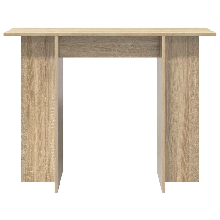 Konsolbord Sonoma-eg 100 x 30 x 75 cm Konstrueret træ