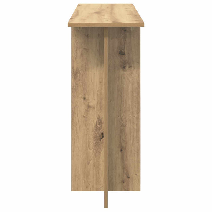 Konsolbord Artisan-eg 100 x 30 x 75 cm Konstrueret træ