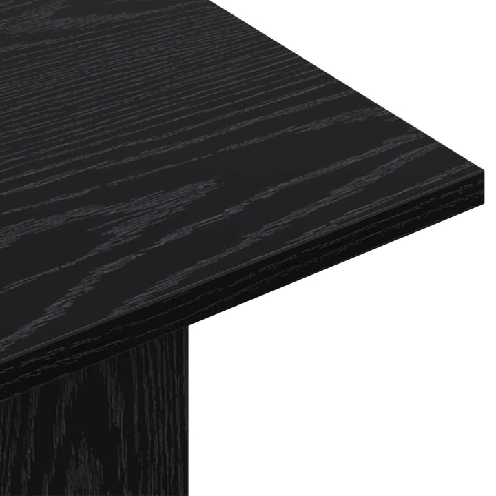 Konsolbord Sort eg 100 x 30 x 75 cm Konstrueret træ