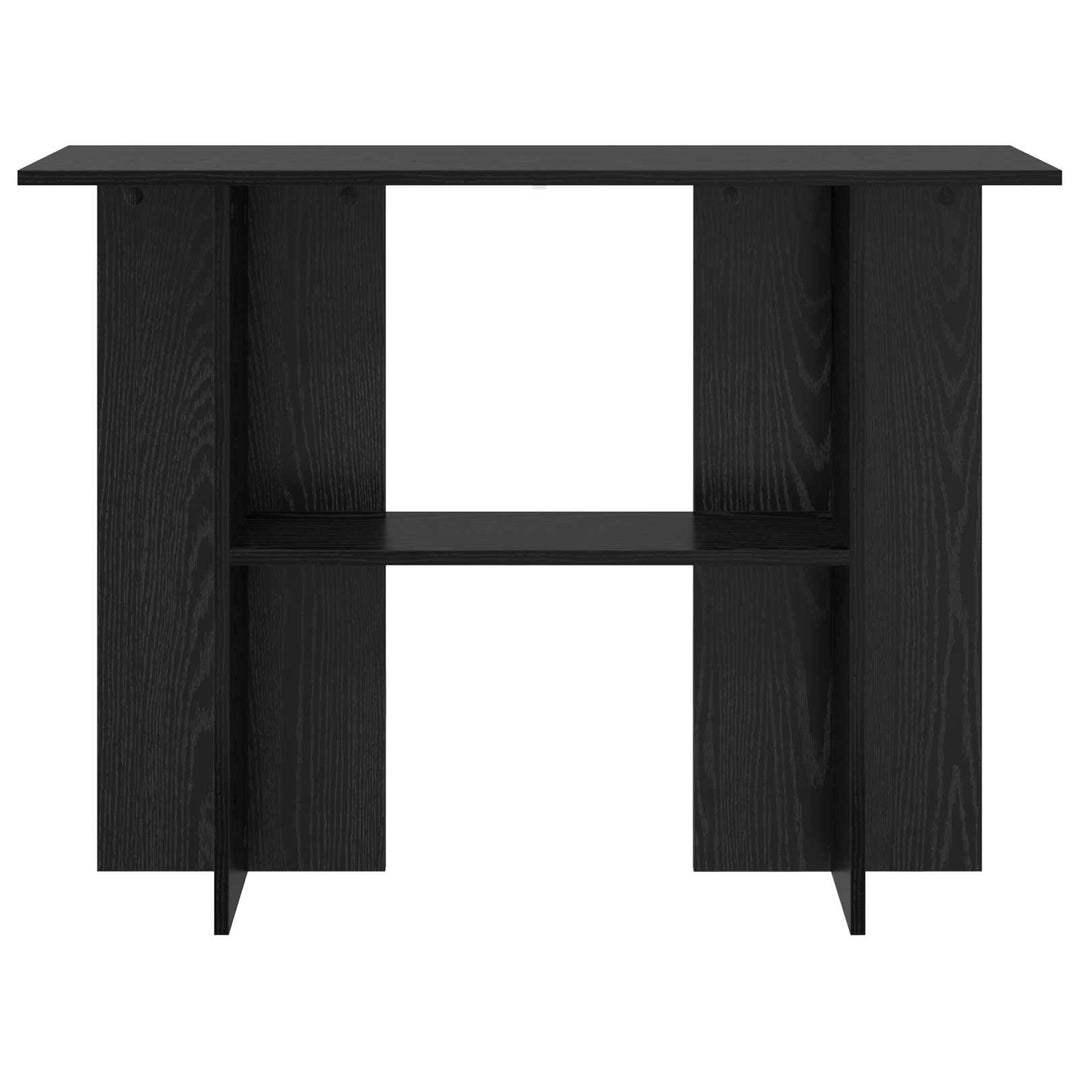 Konsolbord Sort eg 100 x 30 x 75 cm Konstrueret træ