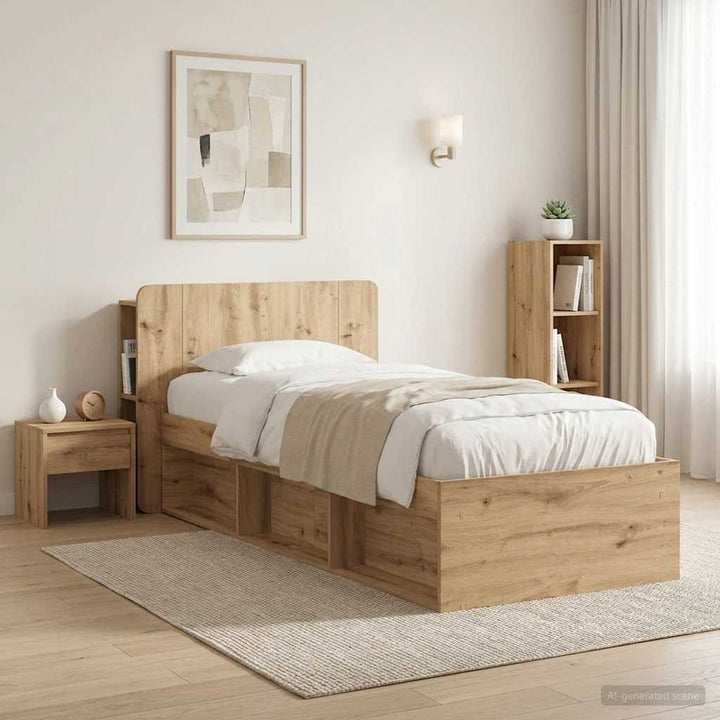 Hovedgærde Skab Artisan-eg 100 cm Konstrueret træ