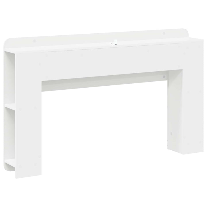 Hovedgærde Skab Hvid 135 x 18,5 x 80 cm Konstrueret træ