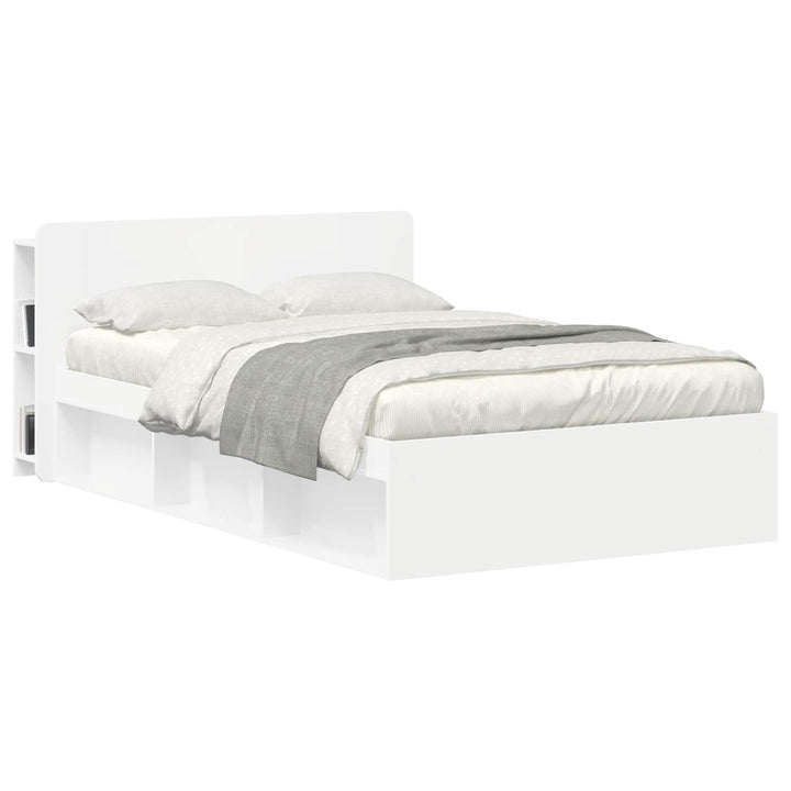 Hovedgærde Skab Hvid 135 x 18,5 x 80 cm Konstrueret træ