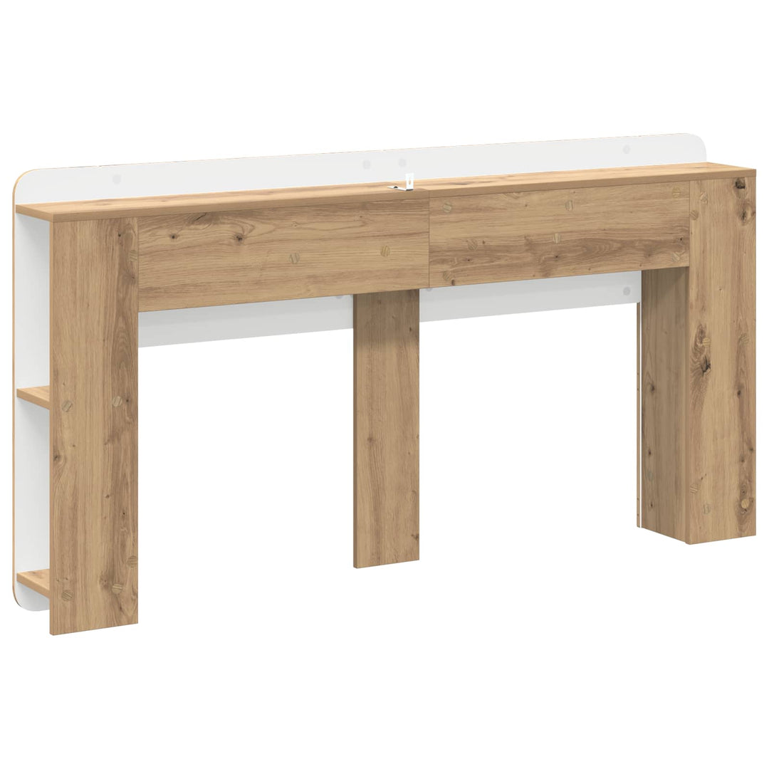 Hovedgærde Skab Artisan-eg 140 cm Konstrueret træ