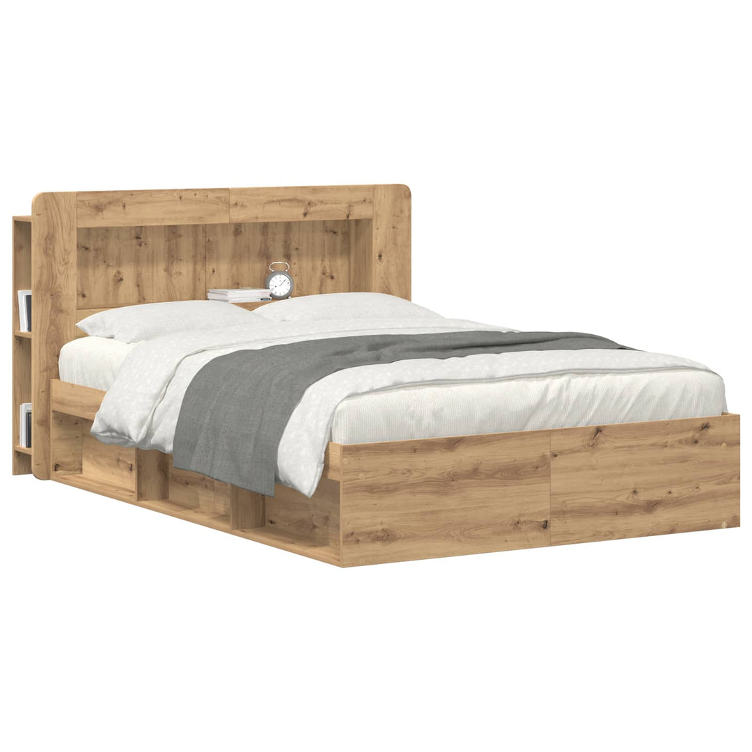 Hovedgærde Skab Artisan-eg 140 cm Konstrueret træ