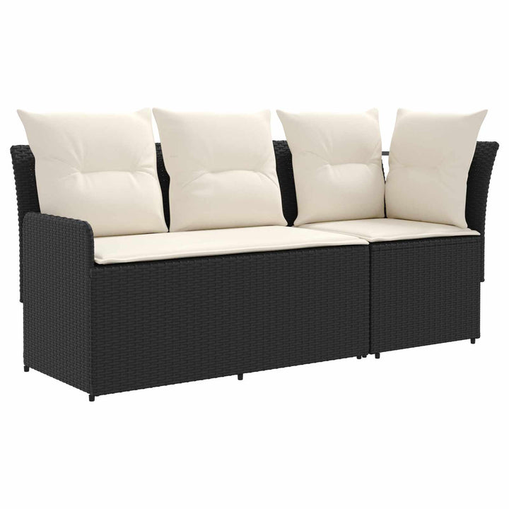2 stk. Have Armstøtte Sofa med Hjørnesofa PE Rattan