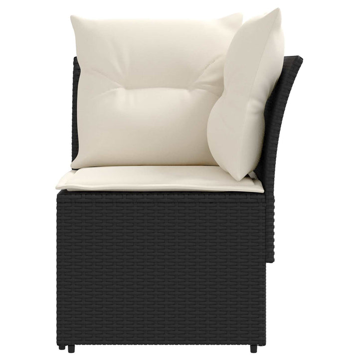 2 stk. Have Armstøtte Sofa med Hjørnesofa PE Rattan