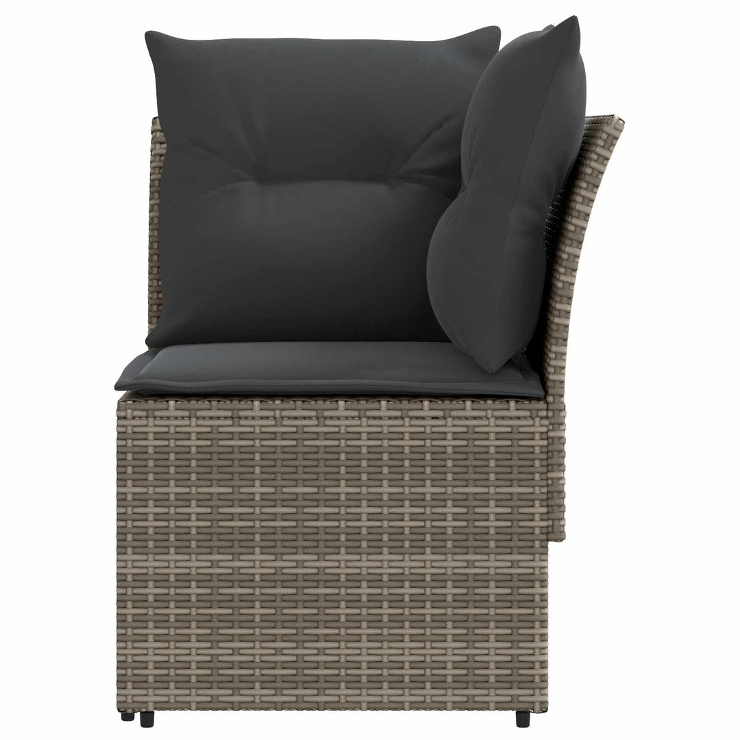 2 stk. Have Armstøtte Sofa med Hjørnesofa PE Rattan