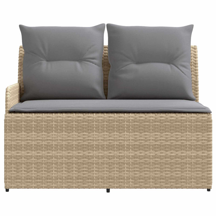 2 stk. Have Armstøtte Sofa med Hjørnesofa PE Rattan