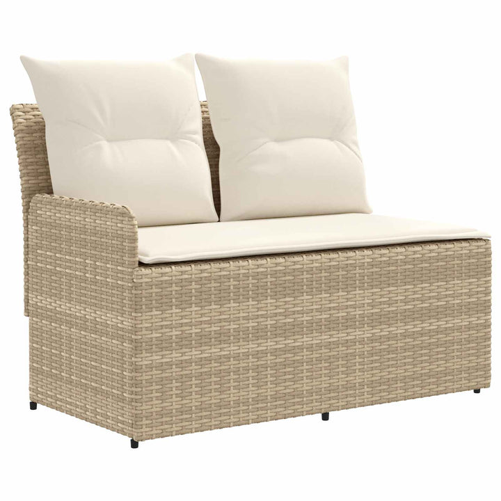 2 stk. Have Armstøtte Sofa med Hjørnesofa PE Rattan