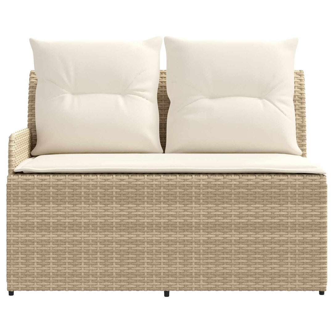 2 stk. Have Armstøtte Sofa med Hjørnesofa PE Rattan