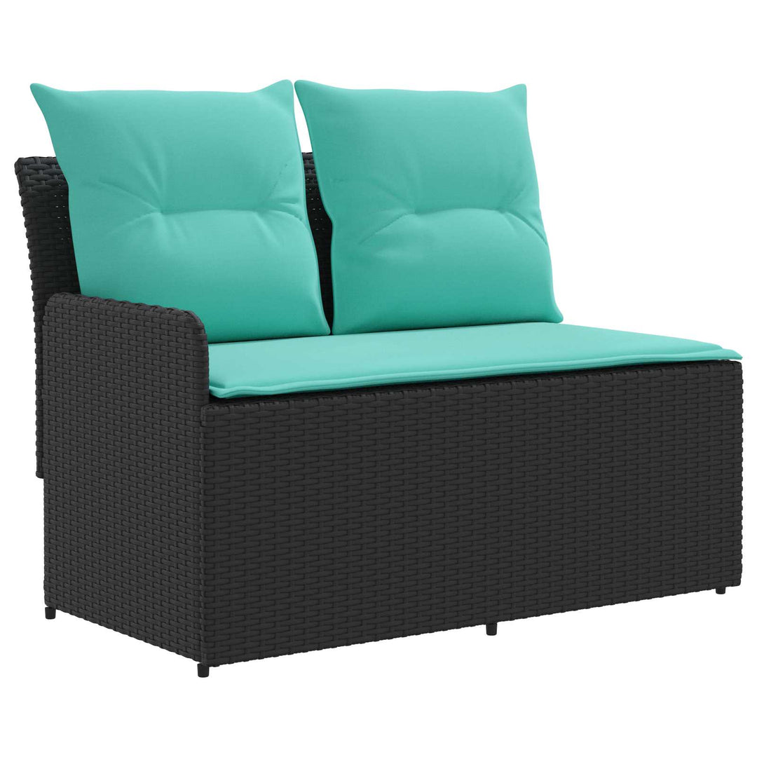 2 stk. Have Armstøtte Sofa med Hjørnesofa PE Rattan